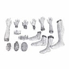 2 Pcs Halloween Decorations Halloween Breaking hands and feets Decorations