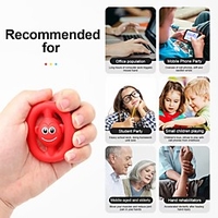 2 pcs Hand Gripper Silicone Finger Expander Exercise Hand Grip Wrist Strength Trainer Finger Exerciser Resistance Bands Fitness miniinthebox