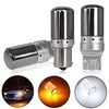 2 Pcs LED CanBus Turn Signal Light 1156 1157 7440 7443 LED Bulbs 3014 144SMD Canbus Turn Signal Lights Brake Lamp Backup Light Red White Yellow Lights