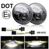 2 Pcs Led Headlight 7 Inch Hi-Lo 50W 30W 5000LM 3000LM for Moto Bike Lada Niva UAZ Offroad 4x4 12V 24V