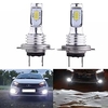 2 Pcs LED Lamp Super Bright SMD3570 Car Fog Lights White Driving Running Led H1/H3/H4/H7/H8/H11/9005/9006 Bulbs For Auto Automotive