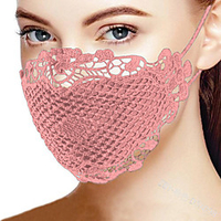 2 pcs Mask Cotton Printing Mask Adult Mask Manufacturers Can Customize Cross-border mask Lace Multi-color Optional miniinthebox
