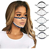 2 Pcs Masks Deaf-mute Lip Speech Mask PET Transparent Civilian Multi-color Anti-hock Dust-proof miniinthebox
