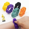 2 pcs New Mini Wristband Bracelet Fidget Toys Pack for Adult Men Women Silicone Relieve Anti Stress Hand Push Bubbles Squeeze Toy Gift miniinthebox