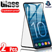 2 Pcs SAMSUNG Screen Protector S20Ultra / S10E / S10 Lite /S20 FE 5G / S8 / S9 Plus / S7 Edge High Definition (HD) Front Screen Protector Tempered Glass Second-Generation Enhanced Screen Printing