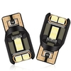 2 PCS T10 W5W 194 LED Bulb For Car LED Signal Light Canbus Free Error Chips 12V White Auto Wedge Side Trunk Lamps 6SMD White miniinthebox