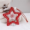 2 Pcs Wooden Christmas Tree Ornamets Pendants Gift Bag For Children Fireplace Hanging Decor Party Supply