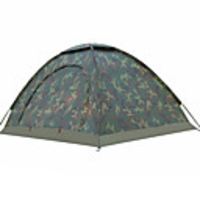 2 person Tent Outdoor UV Resistant Rain Waterproof Single Layered Poled Camping Tent 