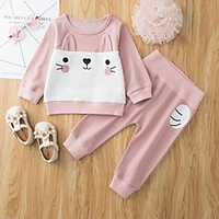 2 Pieces Baby Girls