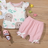2 Pieces Baby Girls