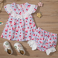2 Pieces Baby Girls