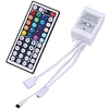 2-Port DIY LED Strip Lights Controller 44 Keys IR RGB Control Box Receiver IR Remote Dimmer DC12-24V 6A For RGB 2835 5050 3528 Beads miniinthebox