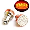 2 Red LED Car Bulbs with 19 LED