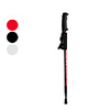 2-Section Aluminium Alloy Anti-stock Hiking Stick with Compass (Assorted Colors)