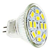 2 W LED Spotlight 240-260 lm GU4 12 LED Beads SMD 5730 Warm White Cold White 12 V