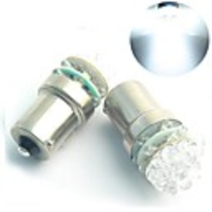 2 White LED Car Bulbs with 21 LED
