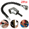 2 X Right 105 Angle Drill Flexible Shaft Bit Kit Extension Screwdriver Bit Holder Universal Flexible Shaft miniinthebox