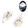 2 Xenon White LED T10 Car Bulbs with 5 LED