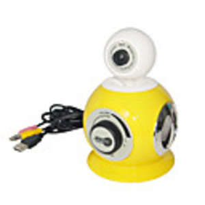 2.0 Channel USB Mini Speaker with PC Camera and Microphone (TRA395)