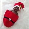 20 inch Black Dolls Reborn Doll Baby Boy African Doll lifelike Cute Kids / Teen Silica Gel with Clothes and Accessories for Girls