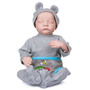 20 inch Reborn Baby Doll Reborn Baby Doll Liam Newborn lifelike Cute Creative Lovely Full Body Silicone Silicone with Clothes and Accessories for Girls