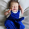 20 inch Reborn Doll Baby Toddler Toy Baby Boy Reborn Baby Doll April Newborn lifelike Hand Made Simulation Floppy Head Cloth Silicone Vinyl with Clothes and Accessories for Girls