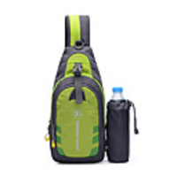 20 L Hiking Sling Backpack Multifunctional Lightweight Breathable Fast Dry Outdoor Fishing Hiking Camping Nylon Red Green Blue