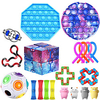 20 pcs Fidget Toys Anti Stress Toy Stretchy Strings Mesh Marble Relief Gift For Adults Children Sensory Antistress Relief Toys miniinthebox