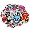 200 Pcs/ Pack Random Music Film Vinyl Skateboard Guitar Travel Case Sticker Car Decal Cute Stickers