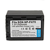 2000mAh 7.2V Digital Camera Battery NP-FH70 for SONY DCR-SR80E and More