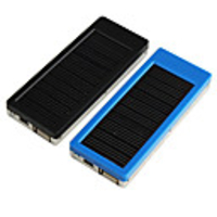 2000mAh Rechargeable Solar Charger/Battery for iPhone/iPod/Samsung/HTC/Moto/Other cellphones