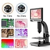 2000x 7 Inch Large Screen Microscope Mite Cell Biological Microscope Pbc Repair Welding Microscope