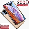 200D Full Cover Tempered Glass For Iphone 13 11 Pro X Xr Xs Max Glass Iphone 11 Pro Screen Protector Protective Glass On Iphone 11, Iphone 11 Pro Max, Hydrogel Film miniinthebox