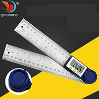200mm Digital Angle Ruler Protractor Angle Finder Stainless Steel Inclinometer Goniometer Electronic Angle Measurement Tool miniinthebox