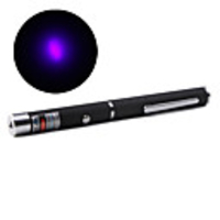 200mW 405nm Blue-Violet/Royal Purple Laser Pen (2 AAA)