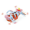2011 New Armor Hex Bug Nano Robotic Toy Mini Worm Pet (Blue)