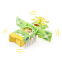 2011 New Armor Hex Bug Nano Robotic Toy Mini Worm Pet (Green)