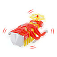2011 New Armor Hex Bug Nano Robotic Toy Mini Worm Pet (Red)