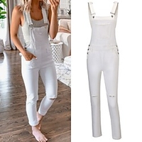 2020 autumn and winter new cross-border leisure sports double shoulder strap jumpsuit women