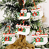 2020 Survivor Face Mask Old Man Christmas Tree Hanging Piece