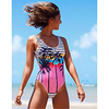 2021 amazon europe and america new coconut one-piece bikini for swimwear one-piece printed swimsuit bikini miniinthebox