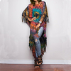 2021 new independent station eaby tie-dye tassel plus size loose dress women miniinthebox