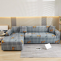 2021 New Stylish Simplicity Print Sofa Cover Stretch Couch Slipcover Super Soft Fabric Retro Hot Sale Couch Cover miniinthebox