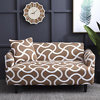 2021 New Stylish Simplicity Print Sofa Cover Stretch Couch Slipcover Super Soft Fabric Retro Hot Sale Couch Cover miniinthebox