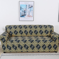 2021 New Stylish Simplicity Print Sofa Cover Stretch Couch Slipcover Super Soft Fabric Retro Hot Sale Couch Cover miniinthebox