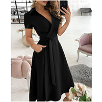 2021ebay aliexpress wish hot spring and summer fashion long-sleeved v-neck print bag hip dress women