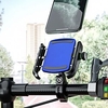 2022 New Aluminum Motorcycle Phone Holder Mount Moto Bicycle Handlebar Bracket Stand for 3-7.0 inch Mobile Phone Rearview Mount miniinthebox