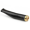 20g Black Colored Sea Coral / Wu Liu Healthy Cigarette Pipe with Unique Pattern