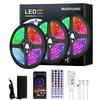 20m 65ft LED Smart Strip Lights TV Backlight RGB Bluetooth Music Sync 5M 10M 15M 2835 SMD Color Changing with 40 Keys Controller for Bedroom Kitchen Home Decoration miniinthebox