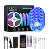 20M LED Strip Lights RGB LED Light Strip Music Sync 1200LEDs LED Strip 2835 SMD Color Changing LED Strip Light Bluetooth Controller and 40 Key Remote LED Lights for Bedroom Home Party miniinthebox